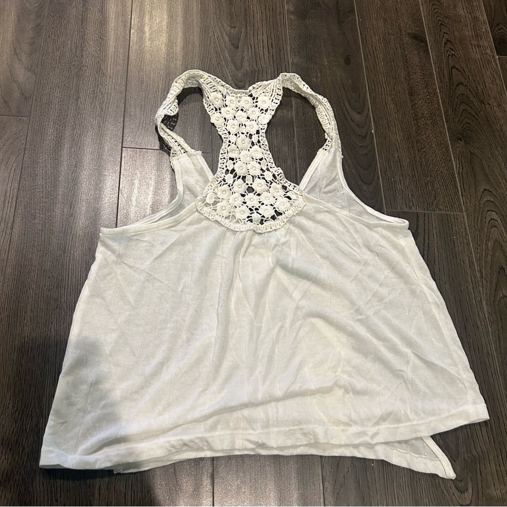 Elegant White Asymmetrical Blouse with Bib Collar - Picture 5 of 7
